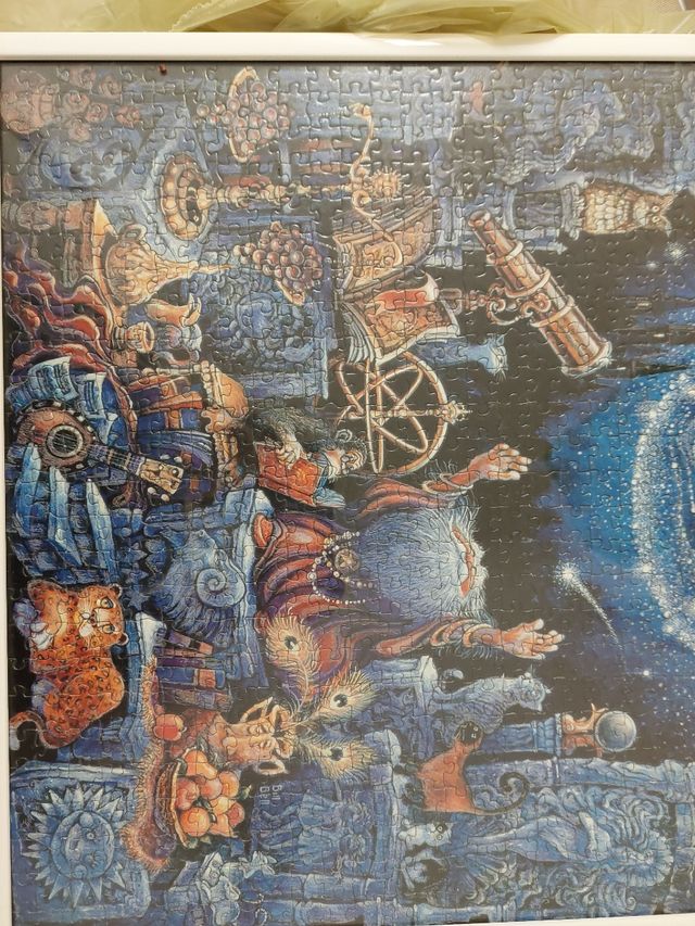 Puzzle fluorescente l astrologo