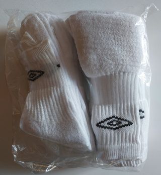 Calcetines Blancos Gorditos 42-45