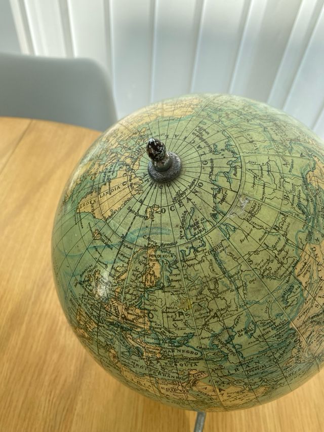 Antigua bola del mundo