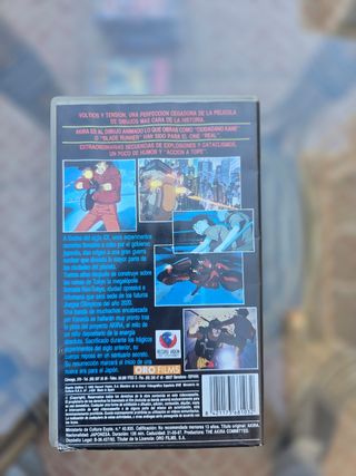 AKIRA VHS Película Manga original
