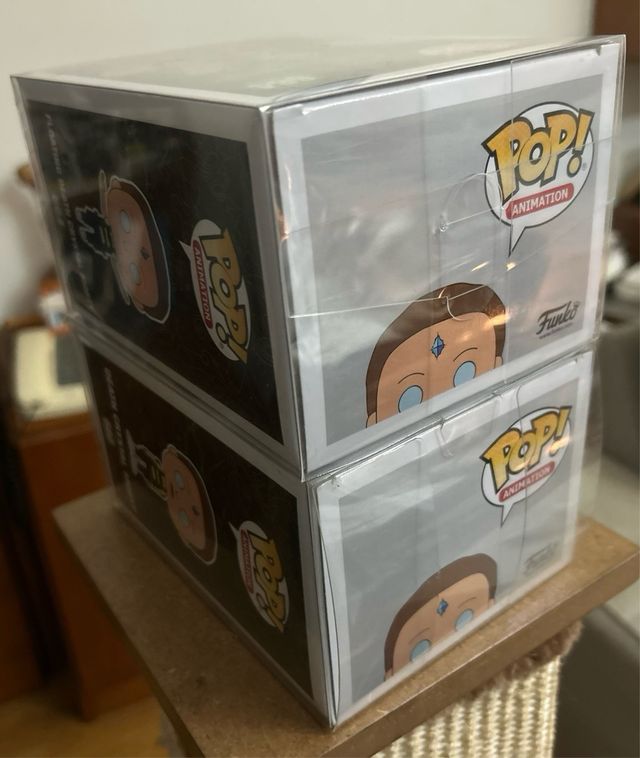 DEATH y FLOATING DEATH CRISTAL MORTY 2 Funko Pop