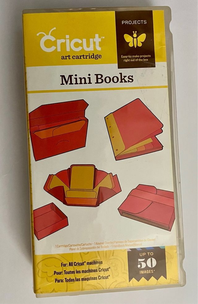 Cartucho Cricut mini book