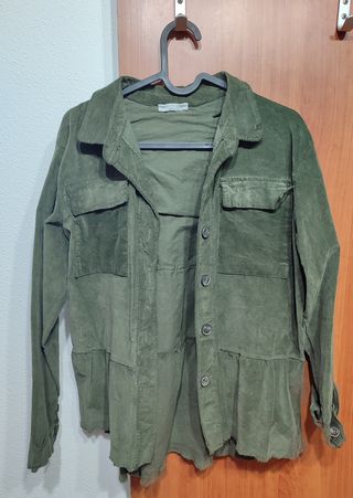 Sobrecamisa con flecos