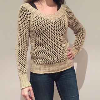 Jersey de punto calado Stradivarius NUEVO