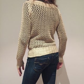 Jersey de punto calado Stradivarius NUEVO