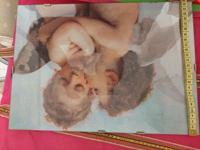 Quadro angeli con bacio 😘