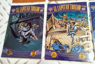6 tebeos Capitán Trueno. Colección Fans.