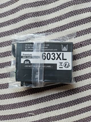 6 cartuchos BK compatibles EP