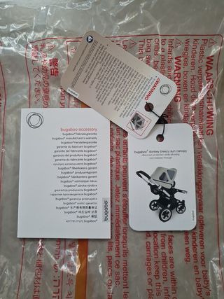 Capota bugaboo donkey ventilada