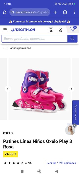 Patines Decathlon 