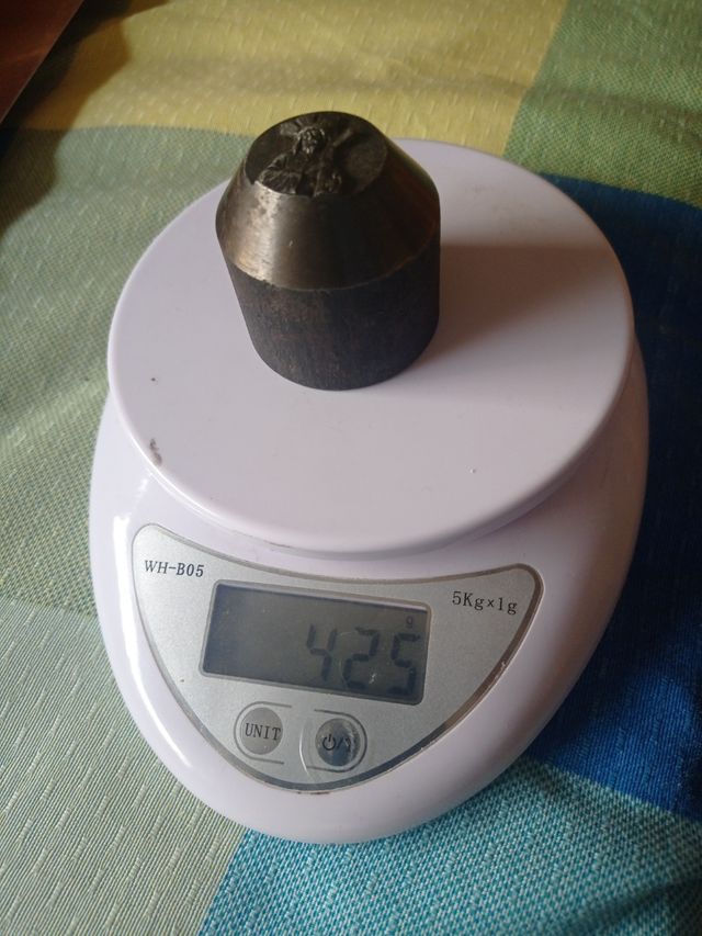 CUÑO MEDALLA RELIGIOSA ANTIGUO