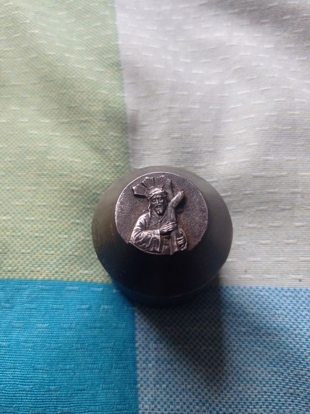 CUÑO MEDALLA RELIGIOSA ANTIGUO