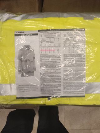Chaqueta impermeable reflectante Juba-3M