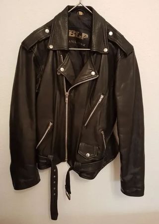Cazadora de cuero vintage