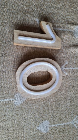 Números luminosos 10