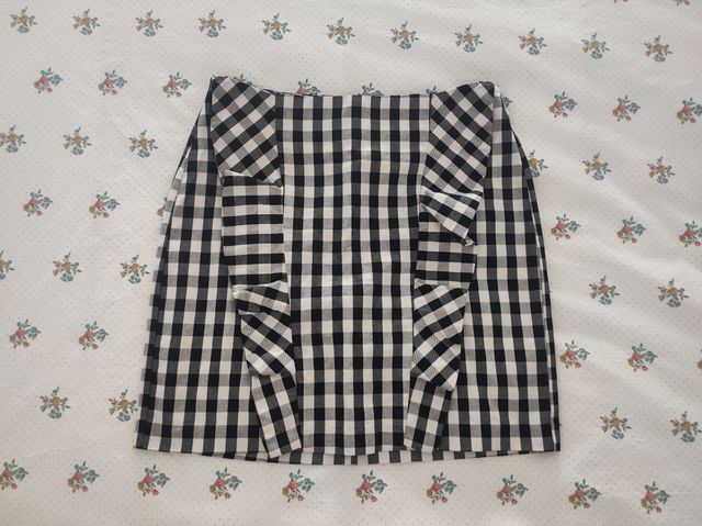 Falda cuadros vichy