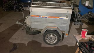 REMOLQUE IR300 CERRADO, CON BACA Y PAPELES