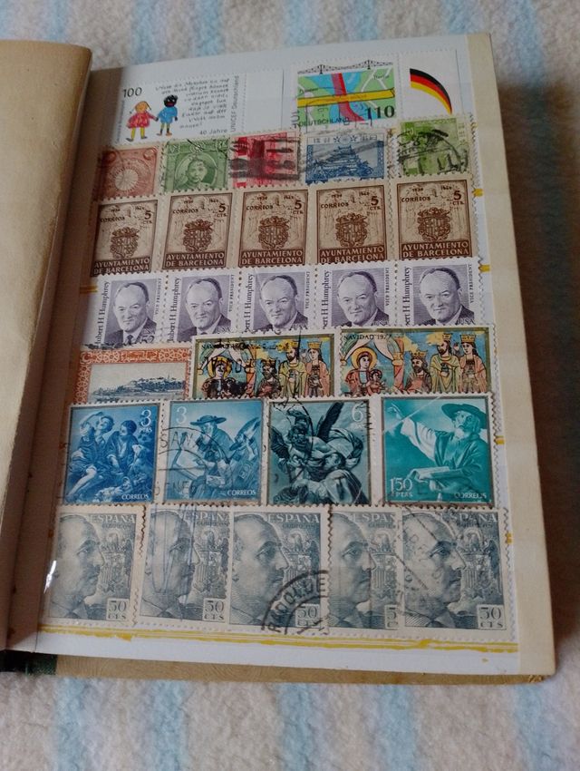 Album de sellos de España