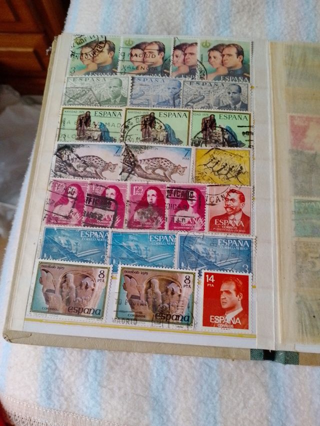 Album de sellos de España