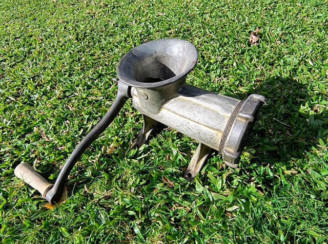 Picadora de carne manual