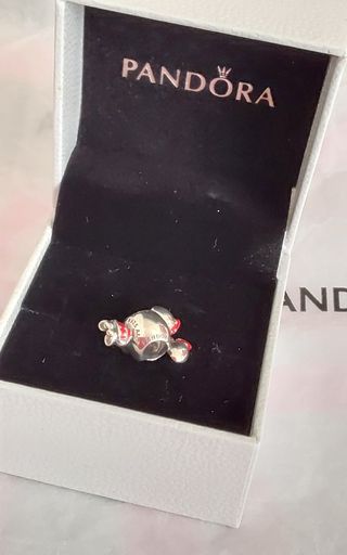 Charm Pandora Minnie Lunares con caja