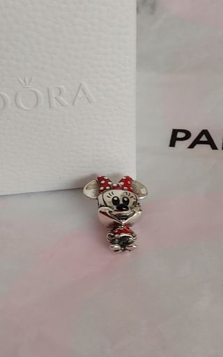 Charm Pandora Minnie Lunares con caja