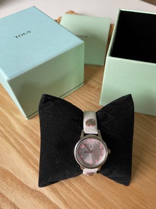 Reloj Tous Dreamy Correa Blanca Corazón Osito