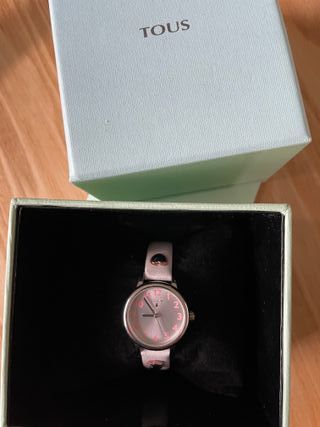 Reloj Tous Dreamy Correa Blanca Corazón Osito