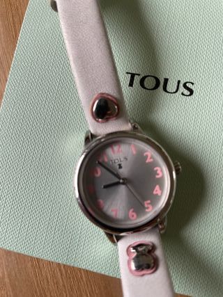 Reloj Tous Dreamy Correa Blanca Corazón Osito