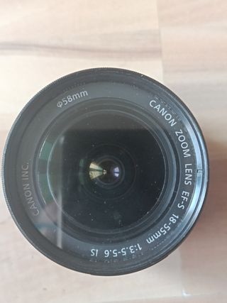 Objetivo Canon 18-55mm
