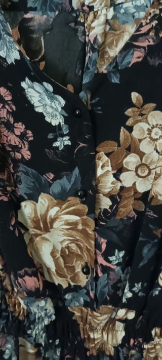 Mono corto de flores