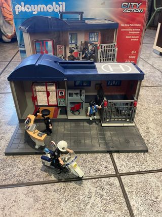 Estacion de policia playmobil