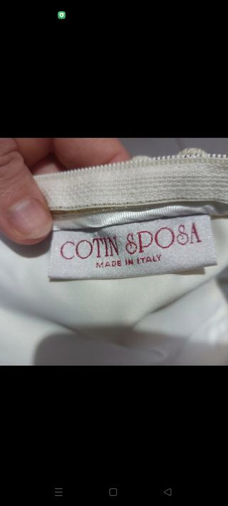 Abito da sposa cotin