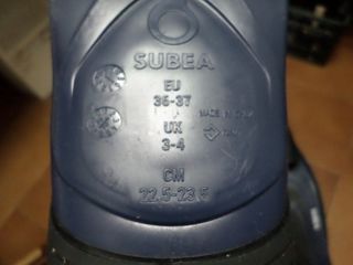 Aletas buceo SUBEA talla 36-37