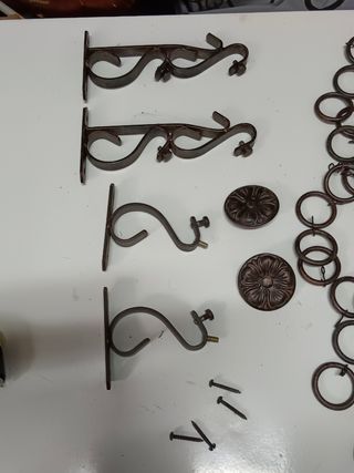 Argollas y herrajes de cortina