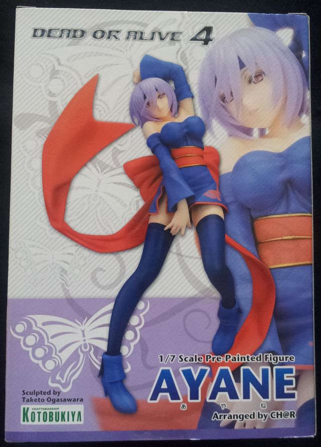 Ayane. Dead or Alive 4. Kotobukiya. Nueva