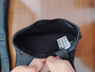 Guantes de Piel Negros