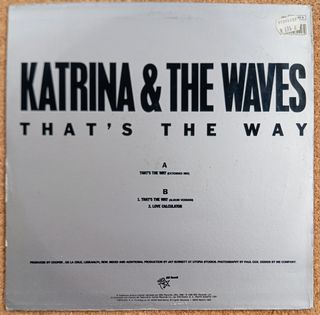 KATRINA AND THE WAVES-, MAXISINGLE VINILO 12”.