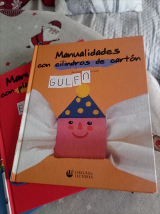 Lote de 6 libros, manualidades para niños