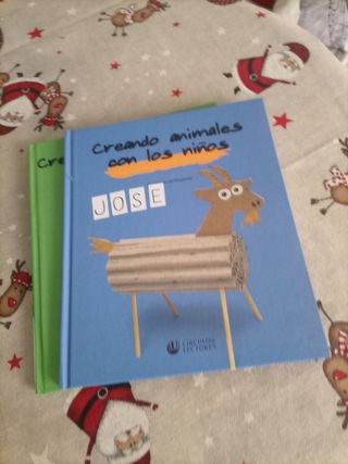 Lote de 6 libros, manualidades para niños