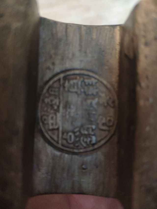 Tetera china SHANTOU antigua con vidrio decorado