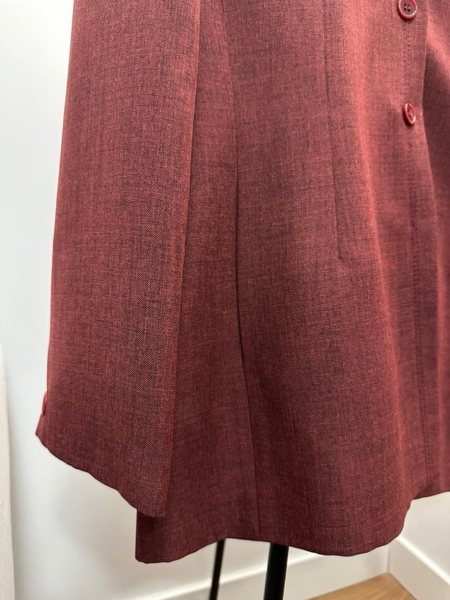 Set completo pantalone bordeaux