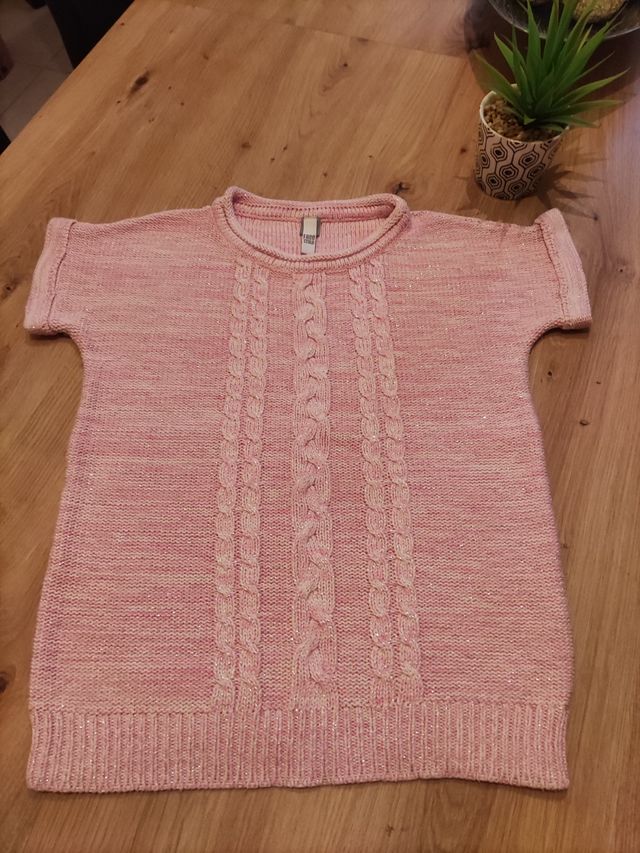 Camiseta Punto Algodón Niña 8 años