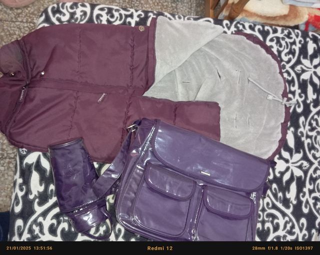 Bolso y saco para carrito bebe