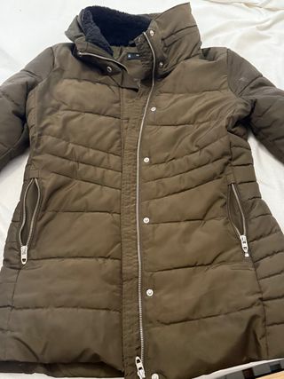 Chaqueta verde militar