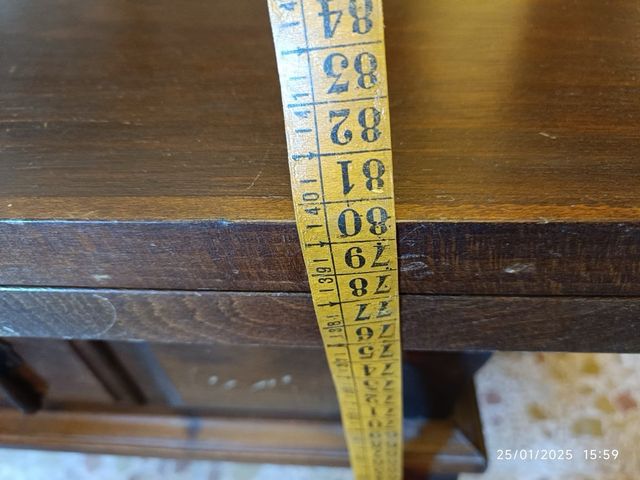 Mesa extensible madera maciza