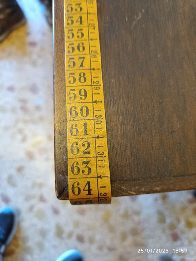 Mesa extensible madera maciza