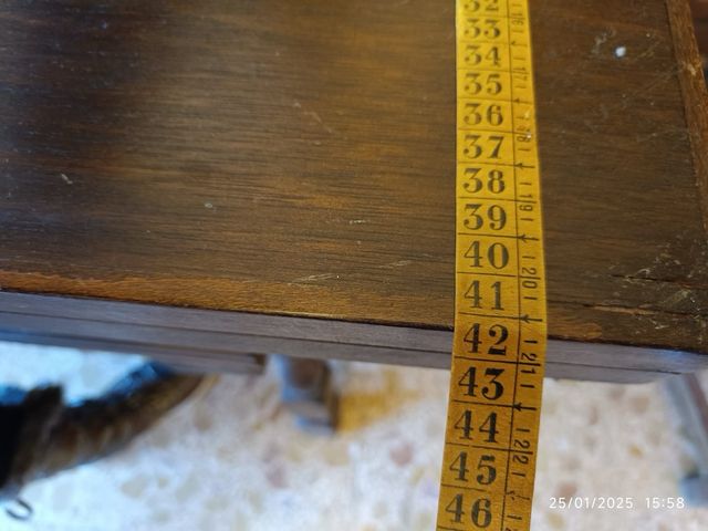 Mesa extensible madera maciza