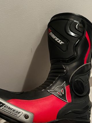 Traje de moto 2 piezas y botas 