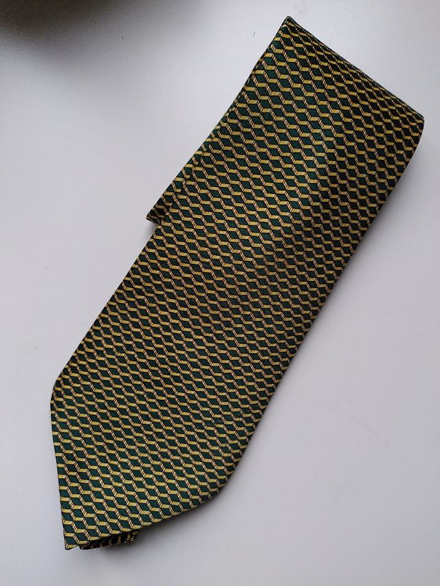 Corbata de seda vintage